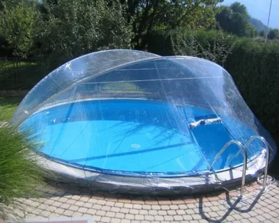 Produktbild von Cabrio Dome Überdachung für Stahlmantel Ovalbecken