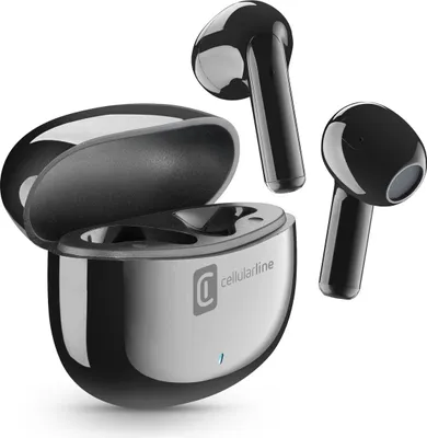 Obrázok produktu pre Cellularline BTKAPSTWSK, True Wireless Stereo (TWS), Hovor / hudba, 82 g, Slúchadlá s mikrofónom, Čierna