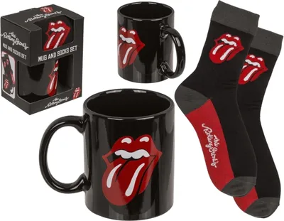 Produktbild von The Rolling Stones Geschenkset für Fans - Tasse und Socken