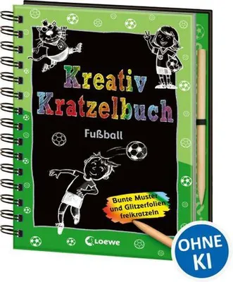 Produktbild von Kreativ-Kratzelbuch: Fußball