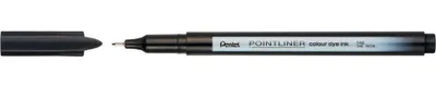 Image de Pentel - Fineliner Pointliner S40-A, noir fin | 12 pièces