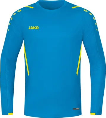 Produktbild von Jako Challenge Sweat Kinder - Jako Blau / Neongelb