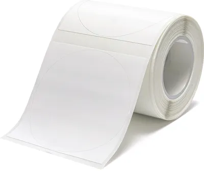 Zdjęcie produktu dla NIIMBOT A2A68351901 NIIMBOT Etikettenrolle für Etikettendrucker 008-7002122 weiß, 50,0 x 50,0 mm, 1 x 150 Etiketten
