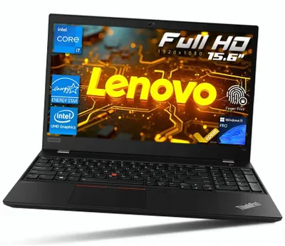 Zdjęcie produktu dla Laptop Lenovo ThinkPad T15 G1 i7 32GB 4TB SSD FHD IPS STWORZONY DO PRACY