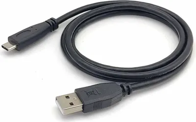 Produktbild von Equip USB 2.0 Typ C auf Typ A Kabel, M/M, 2.0 m, 2 m, USB A, USB C, USB 2.0, 0,48 Gbit/s, Schwarz