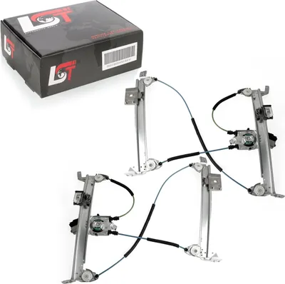 Produktbild von 2x Fensterheber mit Motor vorne links rechts für Renault Megane II 2 EM Cabrio