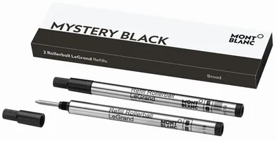 Zdjęcie produktu dla Montblanc® 128226 Rollerball LeGrand - B, 2 sztuki, tajemnicza czerń