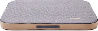 Obrázek produktu pro DOTTY Ortopedická matrace pro psy, paměťová pěna VISCO Ortopedický pelíšek pro psy Barva šedá Velikost M (90 cm x 60 cm)