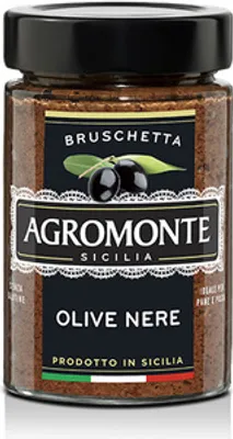 Produktbild von Olivenpesto Olive Nere 100g - Agromonte