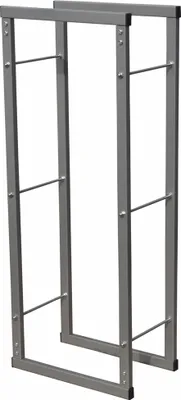 Produktbild von V2Aox Kaminholzständer Metall, Kaminholzregal innen, Holzständer Regal für Aufbewahrung von Kaminholz, Brennholz und Feuerholz