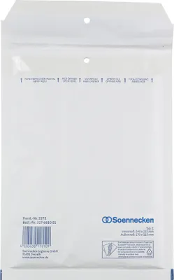 Produktbild von Luftpolstertasche 2272 C/0 140x215mm haftklebend weiß 5 Stück Packung mit 20 Stück