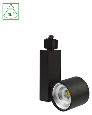 Produktbild von MADARA LED Stromschienenstrahler 3-Phasen 26W 40° Kaltweiß Weiß
