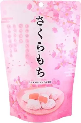 Immagine prodotto di Seiki | Sakura Mochi - 130 g - Gusto ciliegia giapponese - Contiene glutine - Biscotti originali