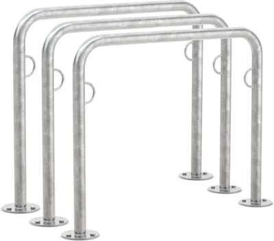 Produktbild von Fahrrad Anlehnbügel Trust 21 | Aufdübeln | B1000mm | 3 Stk