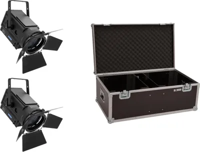 Image de EUROLITE Set 2x LED THA-150F + Case