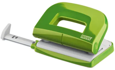 Produktbild von Novus Locher E 210 fresh, bis 10 Blatt fresh grün/grau, im Blister
