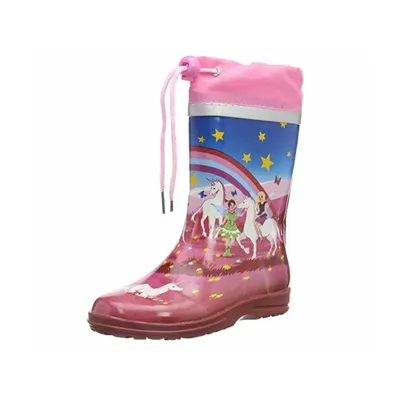 Produktbild von Beck Kinder-Gummistiefel Wonderland Pink, Farbe:rot, EU Größe:23