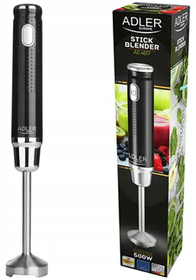 Zdjęcie produktu dla Mikser blender rozdrabniacz inox 300w Adler ad4617