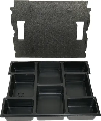 Produktbild von BS Systems Kleinteileeinsatz 8 Fächer inkl. Deckeleinlage für L-Boxx 102