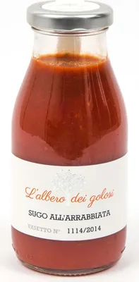 Produktbild von Tomatensauce Arrabbiata 250 ml . - L'albero dei golosi