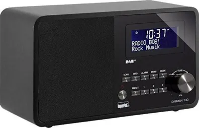 Obrázok produktu pre Kompaktné hybridné rádio DABMAN i150 pre internet / DAB+ / FM čierne