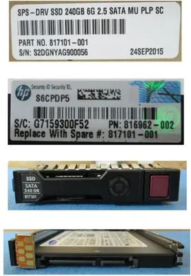 Produktbild von HPE Mixed Use-3 – SSD – 240 GB – Hot-Swap – 2,5" SFF (6,4 cm SFF)