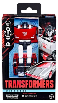 Zdjęcie produktu dla Transformers: Devastation – seria MTMTE – figurka Sideswipe, 11 cm