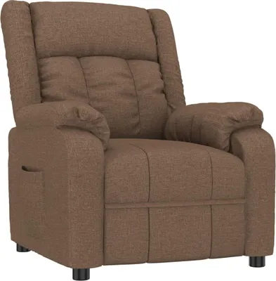 Image de Fauteuil inclinable Marron Tissu