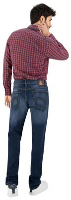 Produktbild von Club of Comfort - Herren Five-Pocket-Jeans Hose, Henry-X (6516), Farbe:mittelblau (142), Größe:W40/L32