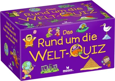 Image de MOSES Le quiz autour du monde 100 cartes