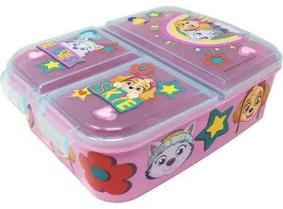 Productafbeelding van Lunchbox voor kinderen, met compartimenten, BPA-vrij, Paw Patrol