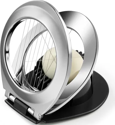 Produktbild von 2er Set Eierschneider Edelstahl Eierteiler für Eier Kartoffeln