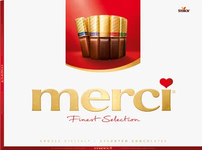 Produktbild von Merci - Finest Selection XXL - Grosse Vielfalt - 675g ROT