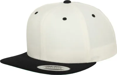 Produktbild von FLEXFIT 6089MT | Classic Snapback 2-Tone Cap - Farbe: Natural/Black - Größe: One Size