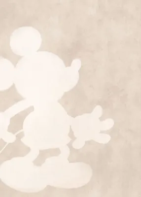 Produktbild von Disney Fototapete Micky Maus Beige - 610748 - 200 x 280 cm