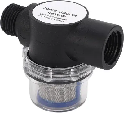 Obrázok produktu pre Plastové inline filtre s vnútorným závitovým pripojením 1/2 palca 14 pre vodovodné potrubia