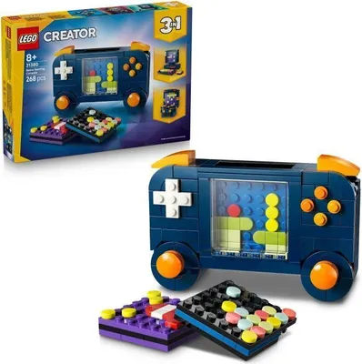 Produktbild von LEGO Creator 3-in-1 Retro Spielkonsole, Bauspielzeug, 3 Modelle in 1, Geschenk für Kinder ab 8 Jahren