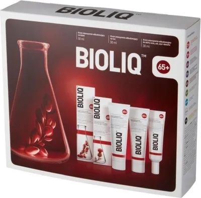 Zdjęcie produktu dla Bioliq 65+, Zestaw Krem na dzień 50 ml + Krem na noc 50 ml + Krem pod oczy 30 ml