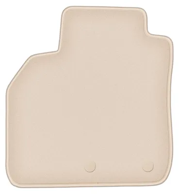 Produktbild von DURBAN Beige Velours-Fahrerfußmatte für Renault Scenic II Minivan (2003-2009)