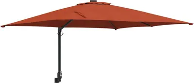 Obrázek produktu pro vidaXL Zahradní slunečník terakota 248,5 x 247,5 x 160 cm