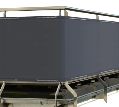 Produktbild von Sol Royal Balkon Sichtschutz PES SolVision PB2 Anthrazit, 90x300cm