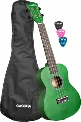 Produktbild von Cascha CUC104 Linden Green Konzert-Ukulele