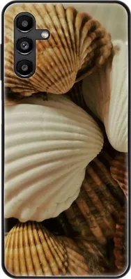 Produktbild von König Design Hülle kompatibel mit Samsung Galaxy A13 5G Kunststoff Soft Handyhülle - Handy Case Muscheln
