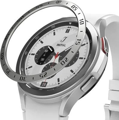 Image de Ringke Lunette Style Galaxy Watch 4 Classic 46 Mm Inox Argent