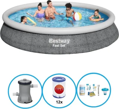 Obrázek produktu pro Bestway Pool Fast Set - 457x84 cm - Pool Bundel