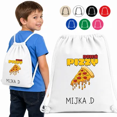 Image de Worek Na Wf - Dzień Pizzy Kawałek Pizzy Z Serem
