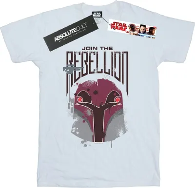 Produktbild von Star Wars - "Rebels Rebellion" T-Shirt für Herren BI52014 (S) (Weiß)