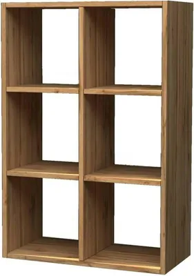 Produktbild von Bücherregal Dmanzar, Schrank mit Regalen, Bürobibliothek, 100%  Italy, Eiche, cm 60x25h90