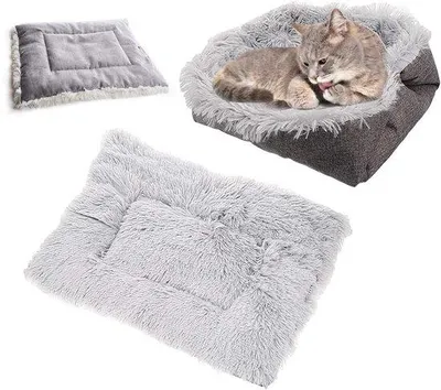 Produktbild von Famanu Katzenbett Weich und Waschbar - Plüsch und Komfortables Design