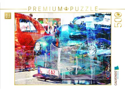 Produktbild von CALVENDO Puzzle Amerikanische Oldtimer | 500 Teile Lege-Größe 48 × 36 cm Foto-Puzzle für Erwachsene